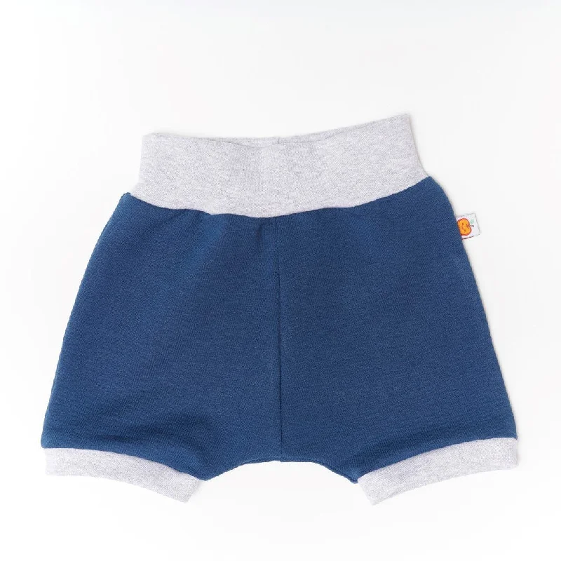 Basic Shorts "Summersweat Indigo/Grey"