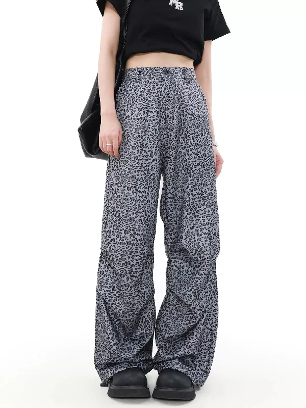 Drapey Animal Print Pants