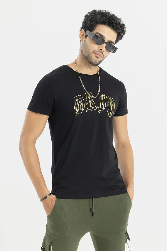 Drip Black T-Shirt