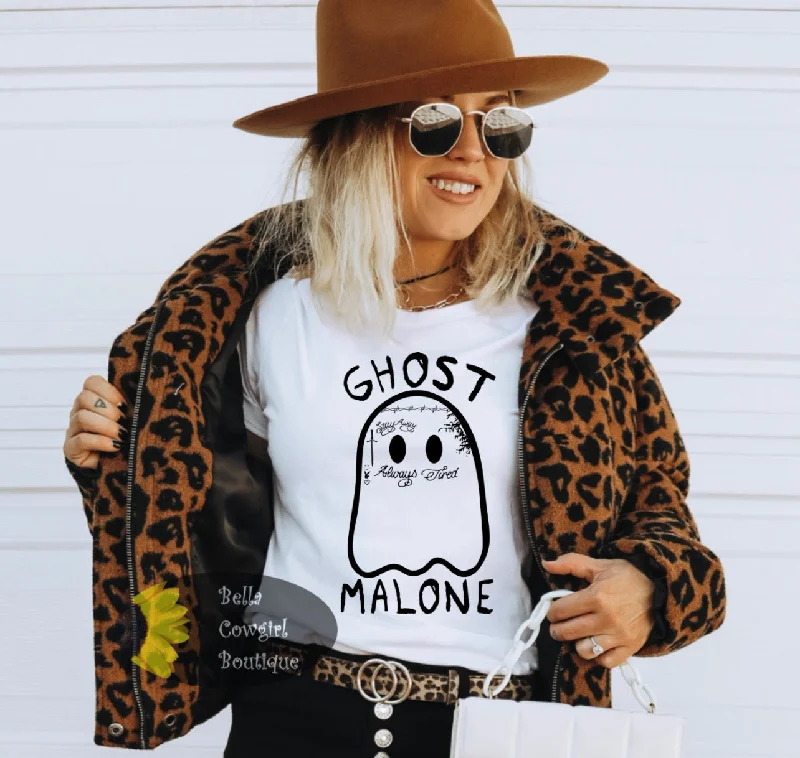 Ghost Malone Halloween Women's T-Shirt