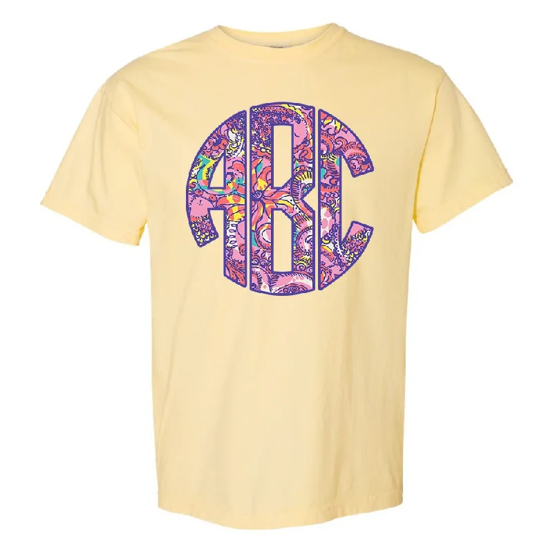 Monogrammed Lilly Big Print T-Shirt