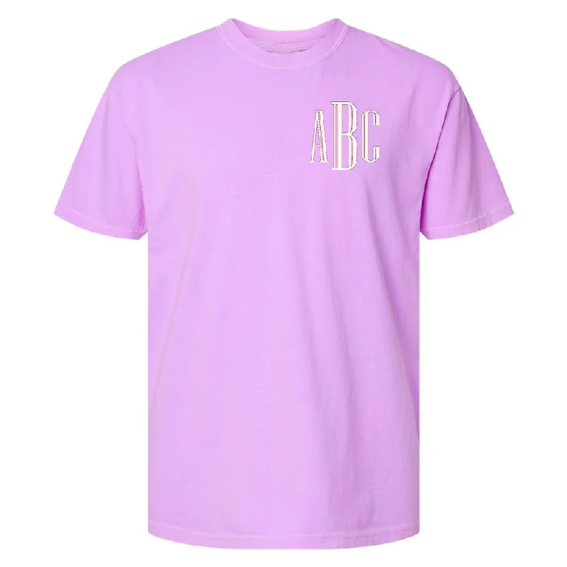 Monogrammed Comfort Colors T-Shirt