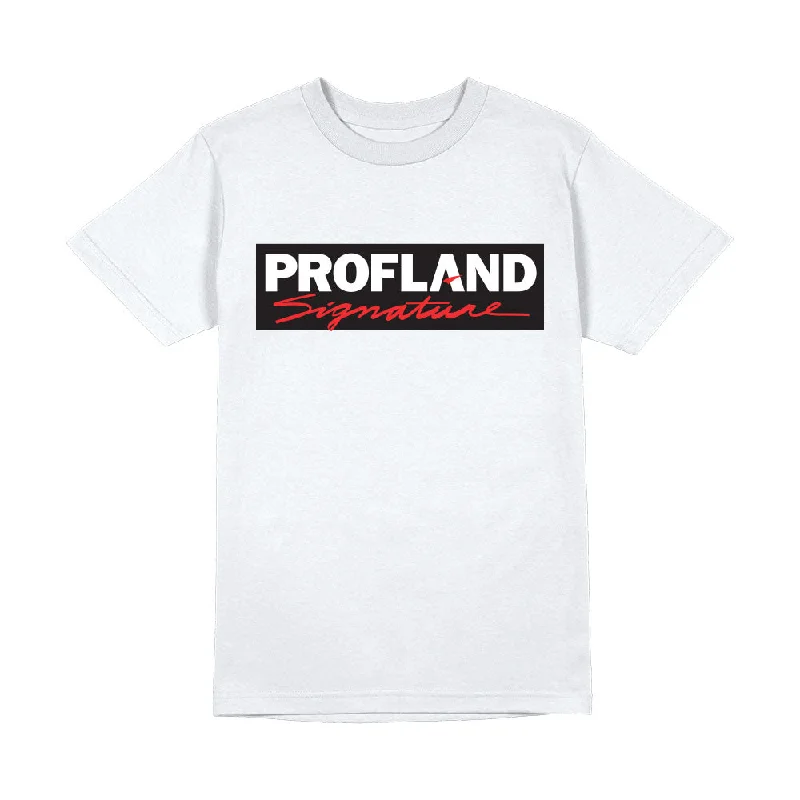 PROF "Profland Signature" White T-Shirt