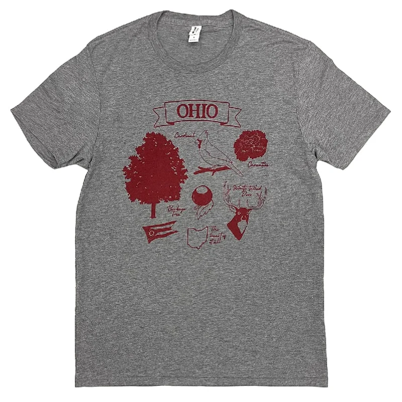 State of Ohio Symbols Shirt