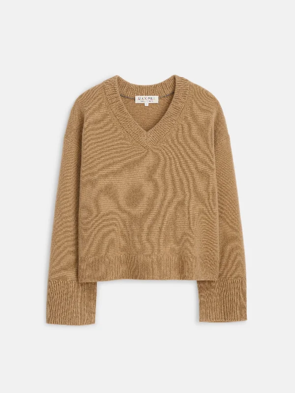 Rowan V-Neck in Cashmere