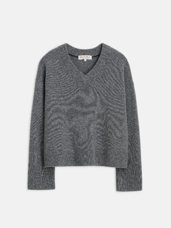 Rowan V-Neck in Cashmere