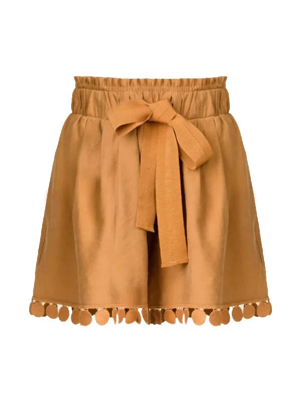 Women's Giorgio Short In Camel