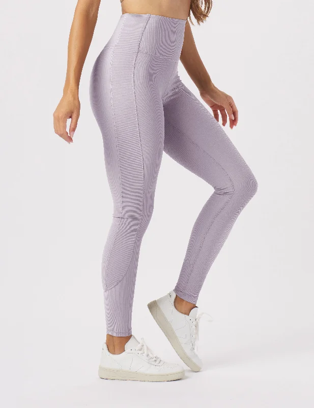 Directional Legging: Dusty Lavender