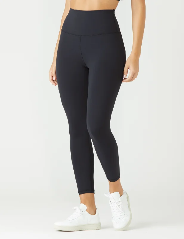 High Waist Pure 7/8 Legging: Black