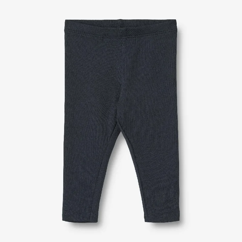 Rib Leggings Maddy | Baby - navy