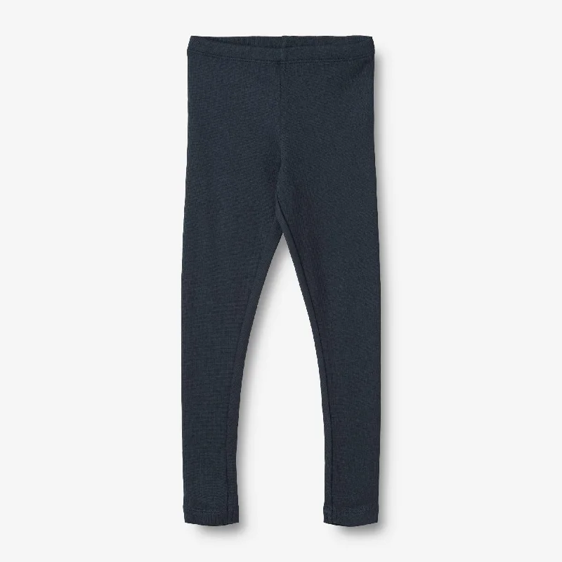 Rib Leggings Maddy - navy