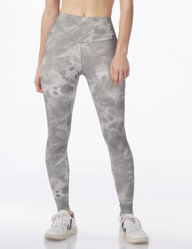 Sultry Legging: Silver Fog Lava Dye