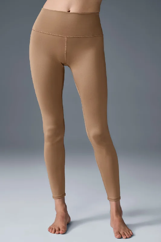 7/8 High-Waist Airlift Legging - Toasted Almond