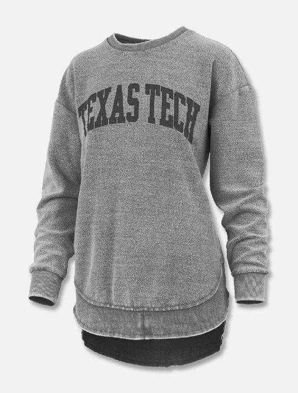 Pressbox Texas Tech Red Raiders "Ponchoville" Crewneck Fleece