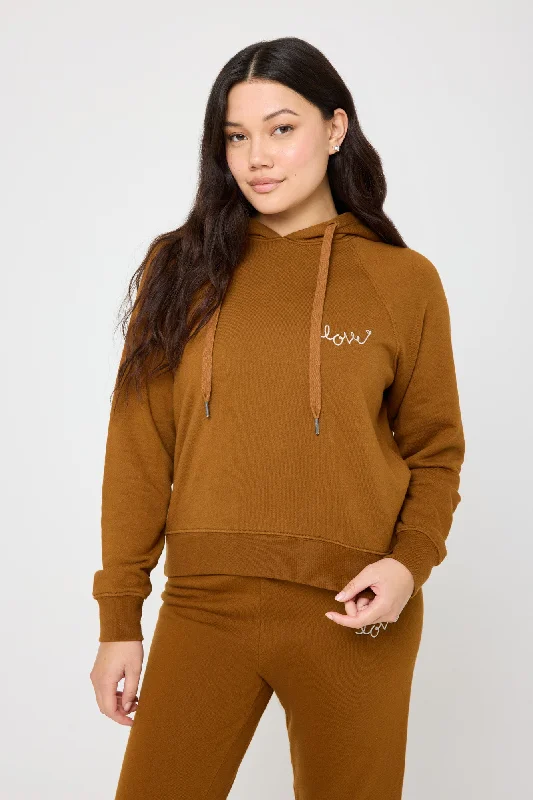 Love Script Harper Crop Hoodie