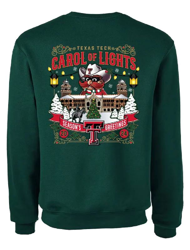 Texas Tech 2024 "Carol of Lights" Crewneck Sweatshirt