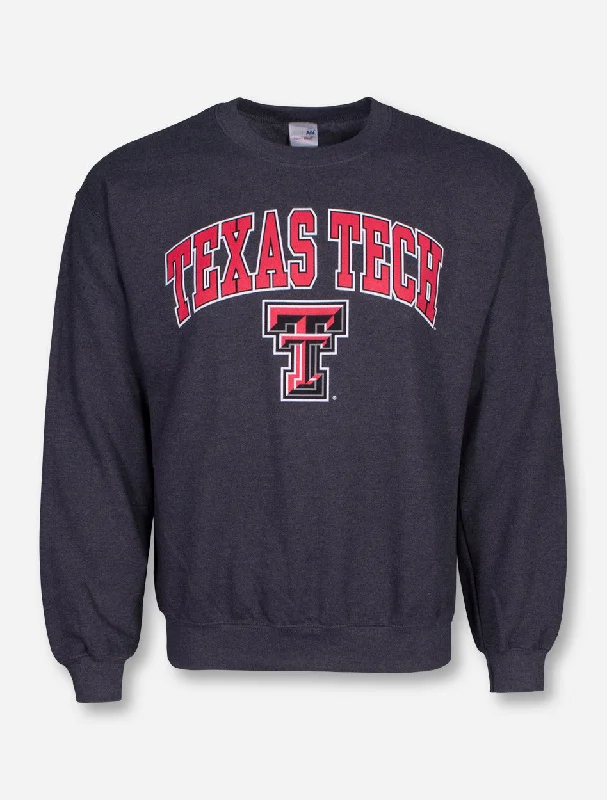 Texas Tech Arch Over Double T Sweatshirt