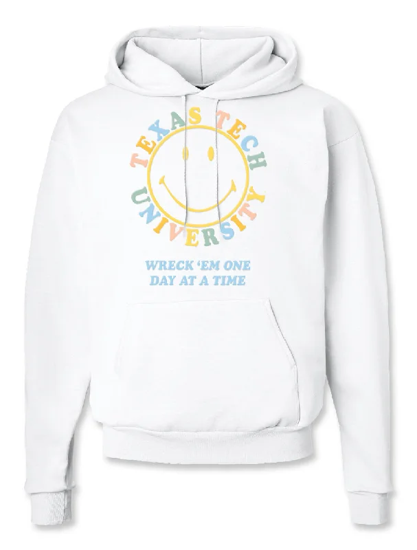 Texas Tech "Happy Life" Puff Print Hoodie